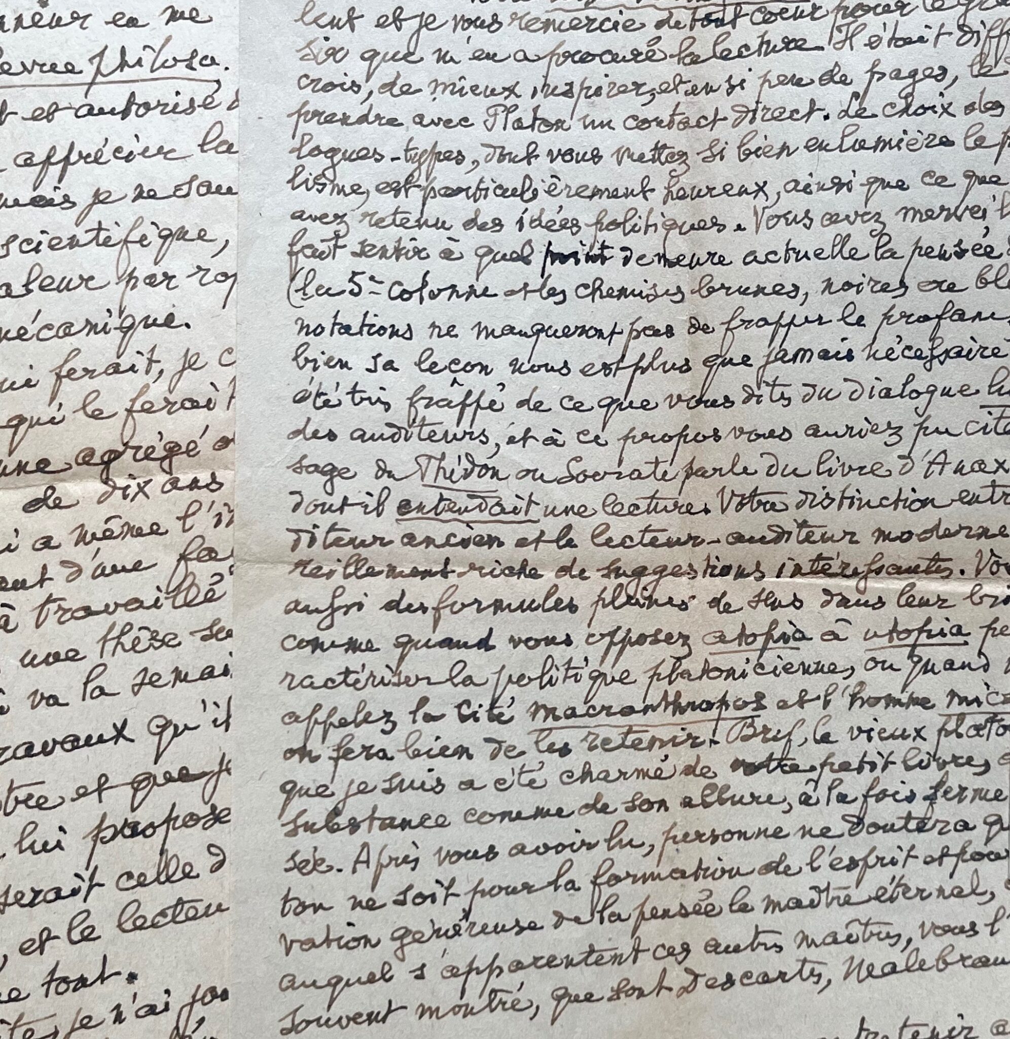 Le philosophe Léon Robin commente les écrits d’Alexandre Koyré sur Galilée et Platon