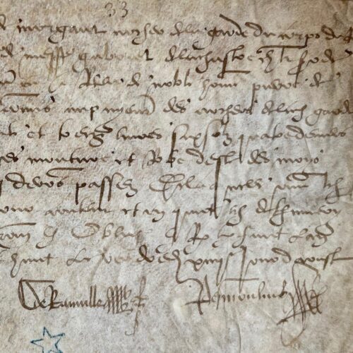 Robert de Morgant "archer de la garde du corps du Roy" reçoit ses gages