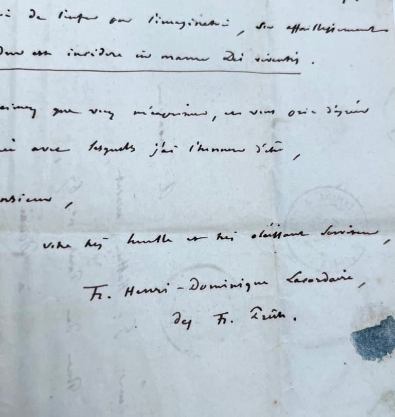 Le Père Lacordaire développe les douze points de sa conférence sur l&rsquo;Enfer et les peines de l&rsquo;âme