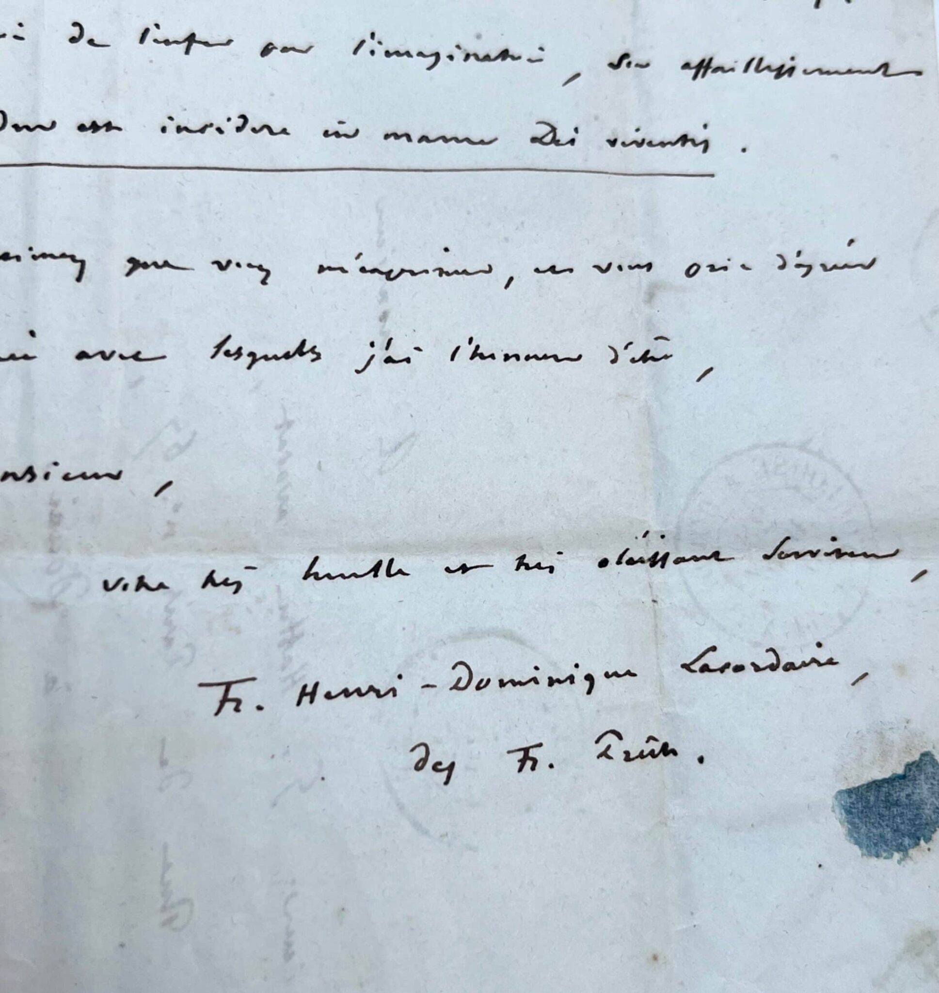 Le Père Lacordaire développe les douze points de sa conférence sur l’Enfer et les peines de l’âme