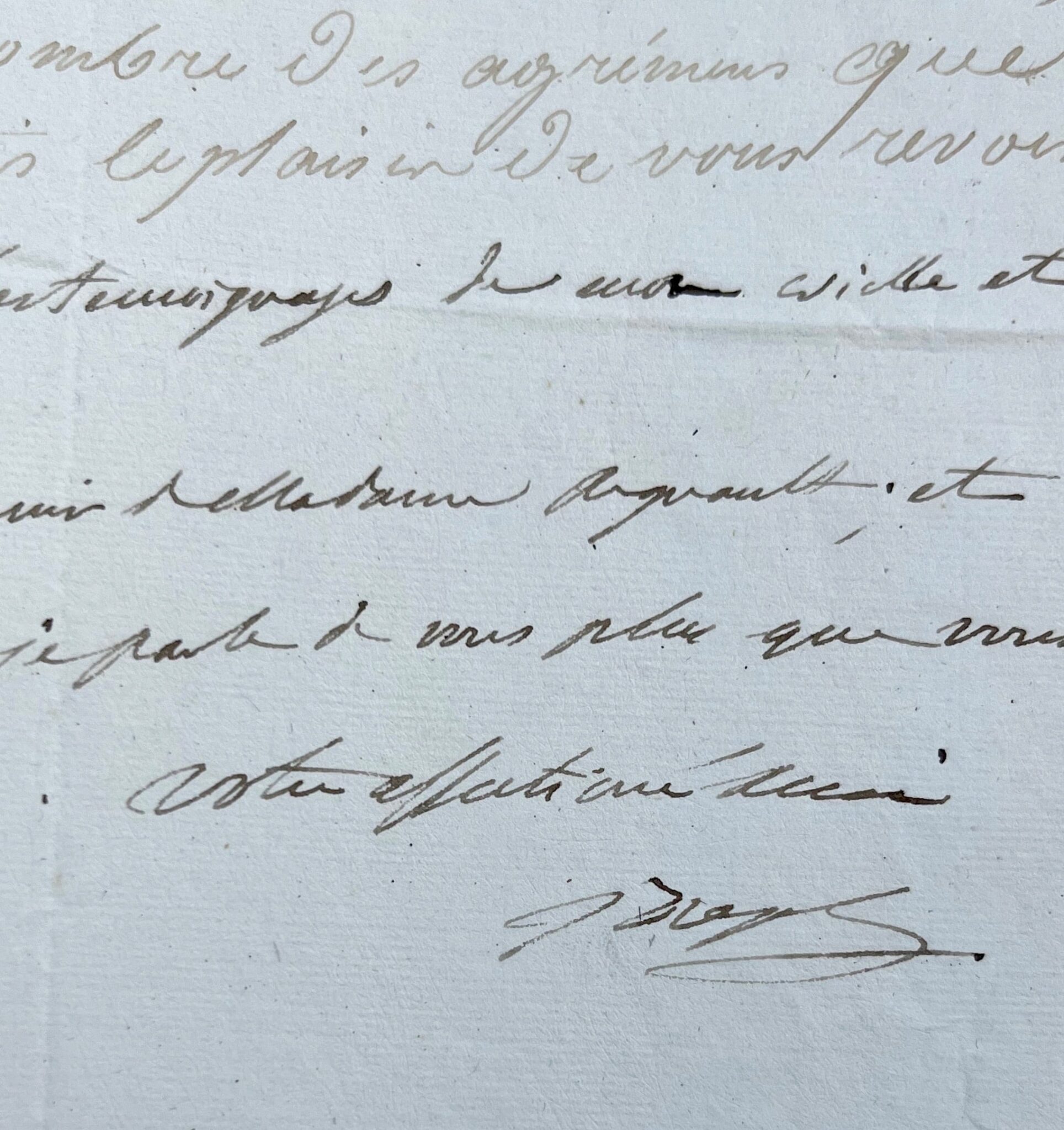 Joseph Bonaparte témoigne de sa « vieille et inaltérable amitié » à Regnaud de Saint-Jean d’Angély