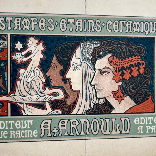 Reçu pour la vente de 3 dessins de Toulouse-Lautrec, rédigé par Paul Viaud, en 1902