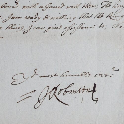 Le maire de Londres, sir John Robinson, évoque une altercation avec des marins en 1673