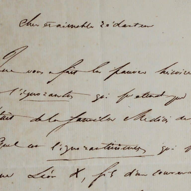 Stendhal donne une leçon d&rsquo;histoire à « l&rsquo;ignorantissimus » rédacteur du Temps