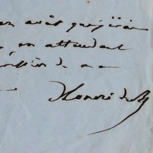 Balzac doit terminer l'écriture des Paysans et ne pourra rejoindre la vallée de l'Indre