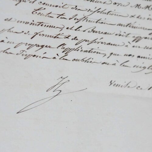 Les instructions du comte de Chambord au Bureau qu'il a mis en place