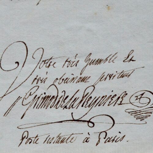 Grimod de La Reynière, confident d'une comtesse dans la tourmente conjugale