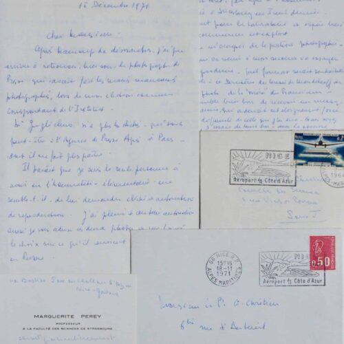 La "mère" du Francium, la chimiste Marguerite Perey, flattée de l'honneur qui lui est fait par le Musée Mendeleïev