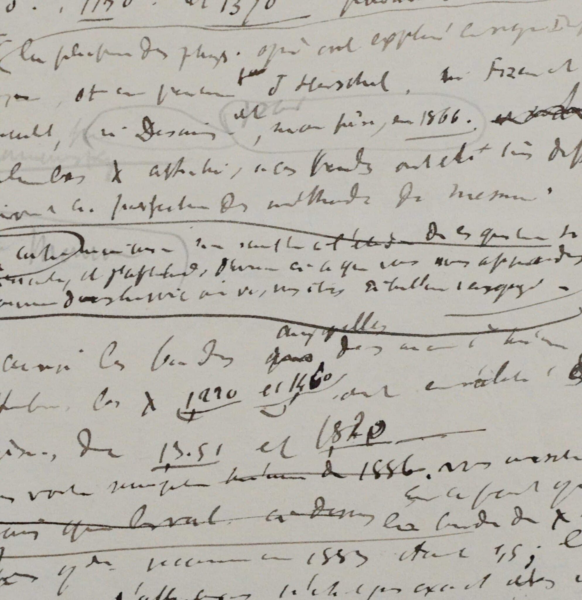 Lettre scientifique d’Henri Becquerel sur les spectres prismatiques et les longueurs d’onde dans l’infrarouge