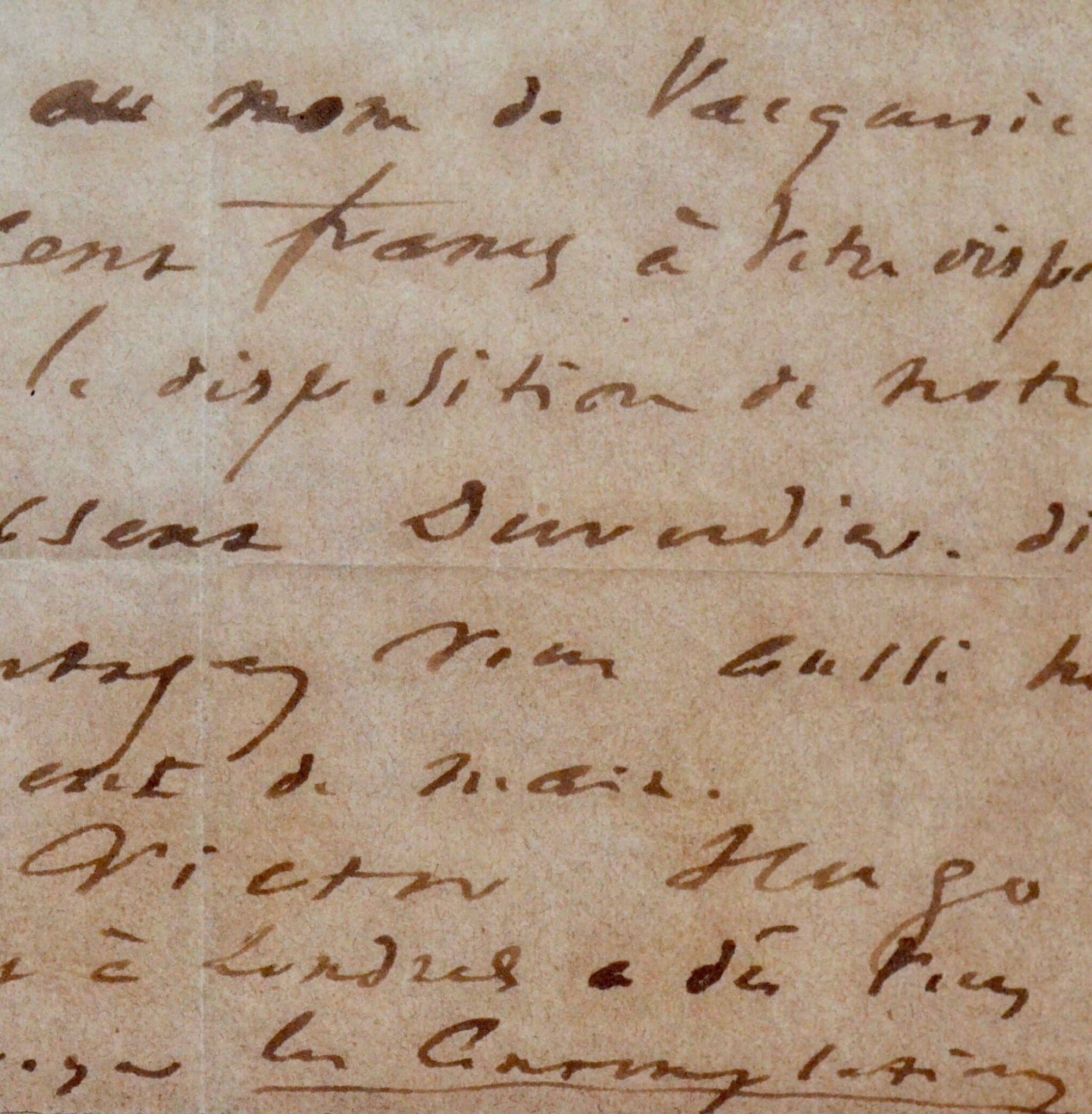 Belle lettre de Victor Hugo à Charles Ribeyrolles sur Les Contemplations et l’aide qu’il apporte aux proscrits