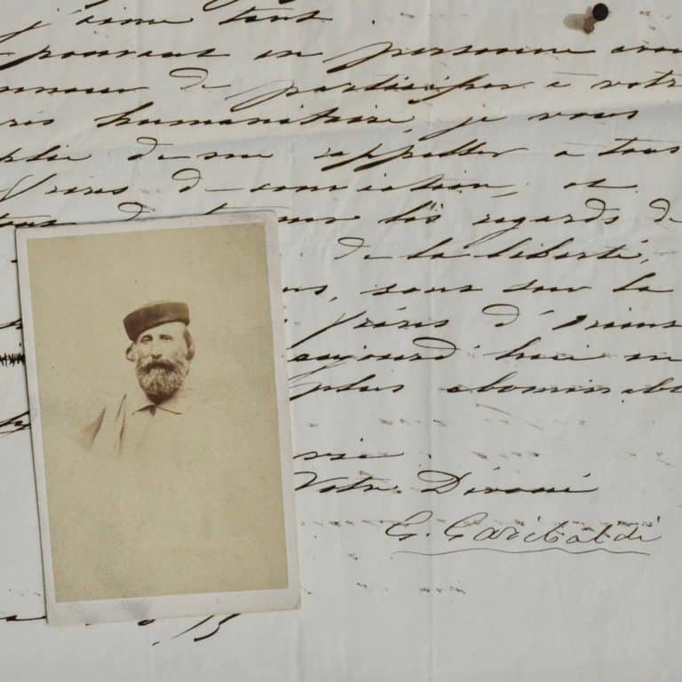Giuseppe Garibaldi salue ses « frères d&rsquo;Orient » qui luttent en héros contre la tyrannie
