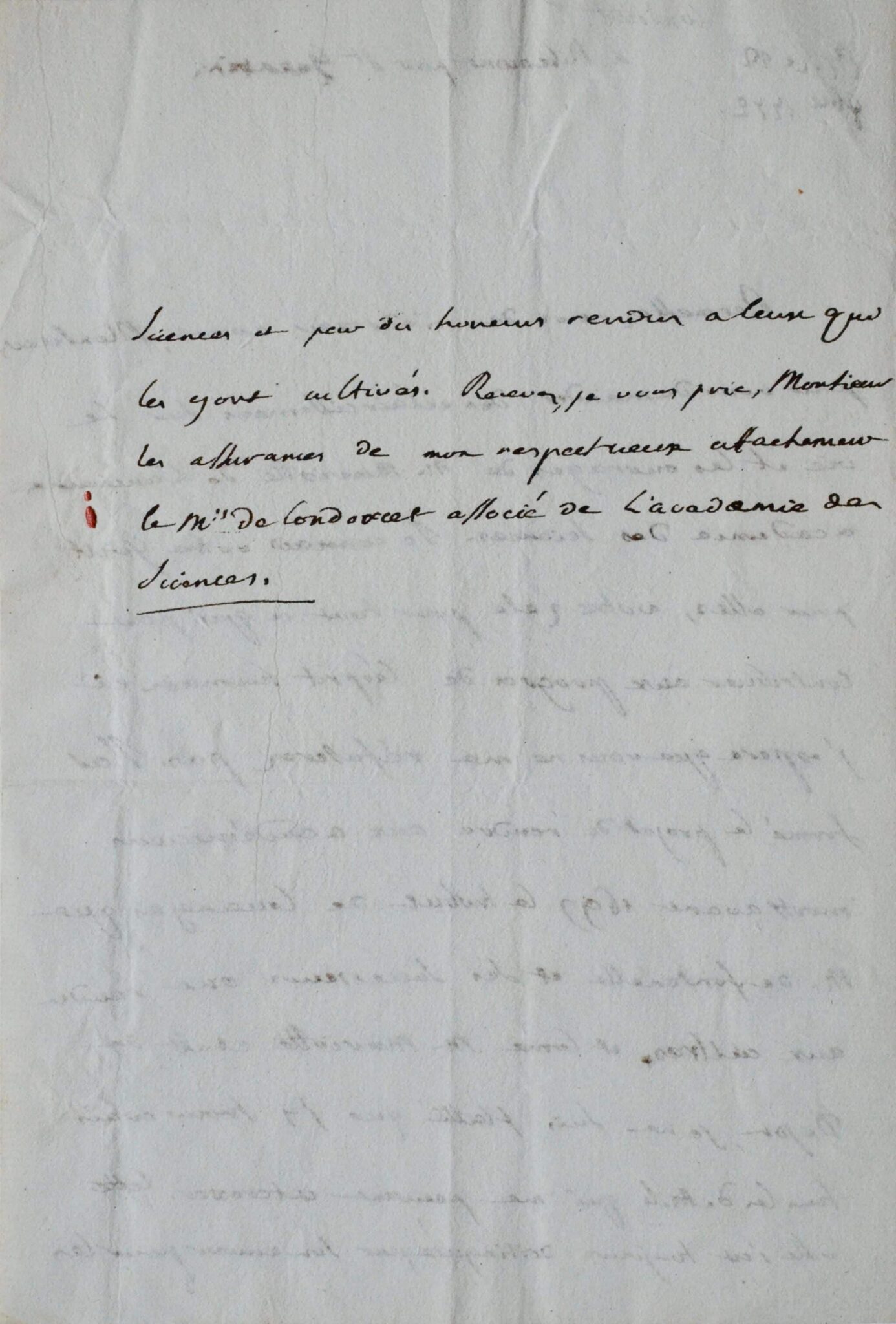 Condorcet se documente sur Mariotte auprès de Guyton de Morveau – vue 3 Condorcet se documente sur Mariotte auprès de Guyton de Morveau – vue 3