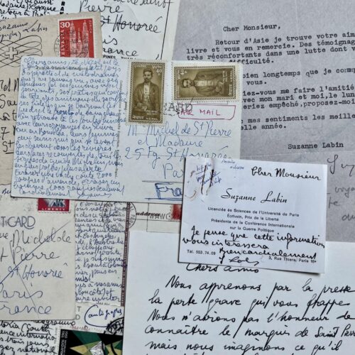 Intéressante correspondance de la militante anti-communiste Suzanne Labin