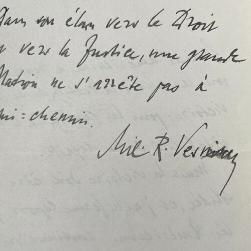 Après la signature Traité de Versailles, le serbe Milenko Vesnitch espère l'appui des Américains