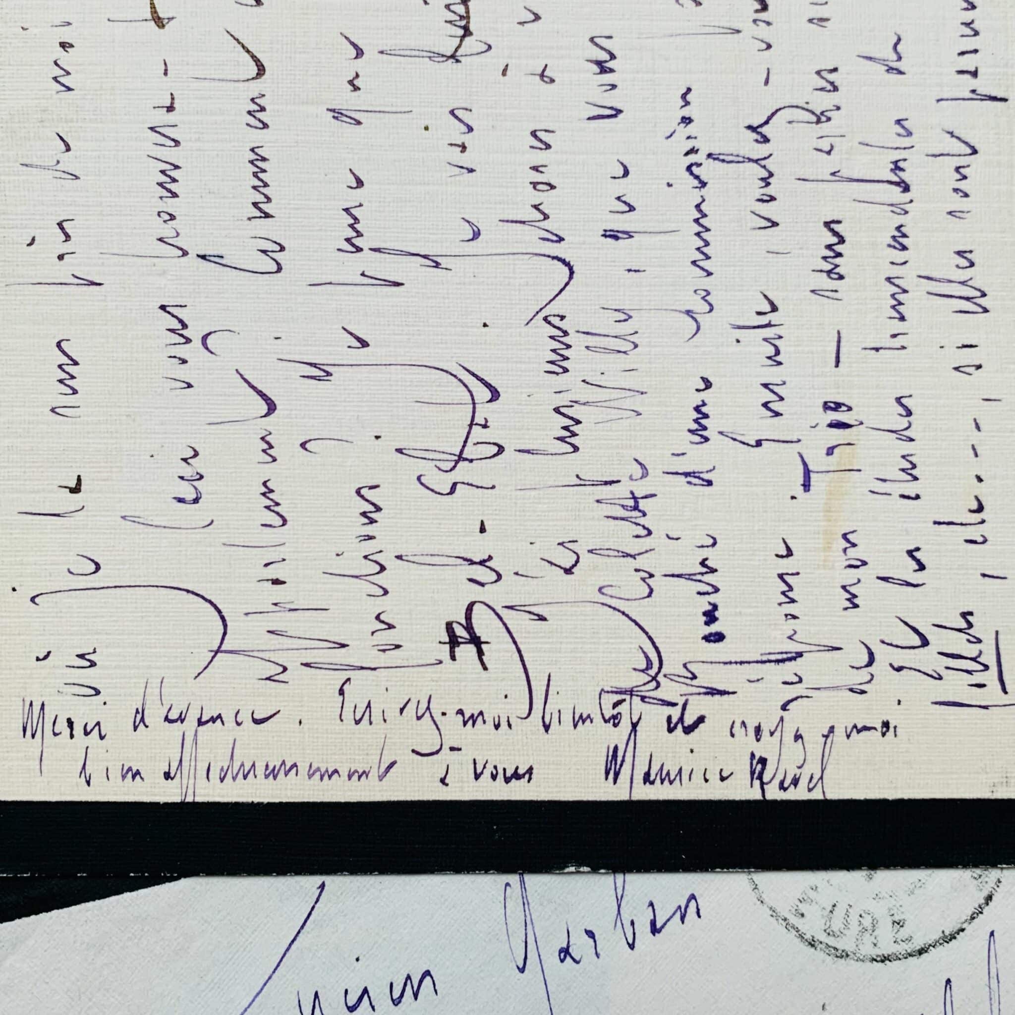 Maurice Ravel cherche à contacter Colette pour évoquer le projet de L'Enfant et les Sortilèges