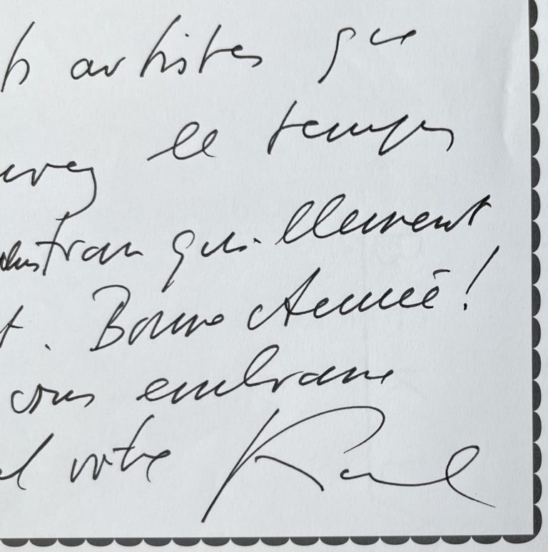 Karl Lagerfeld offre des livres d&rsquo;art à son ancienne chef d&rsquo;atelier