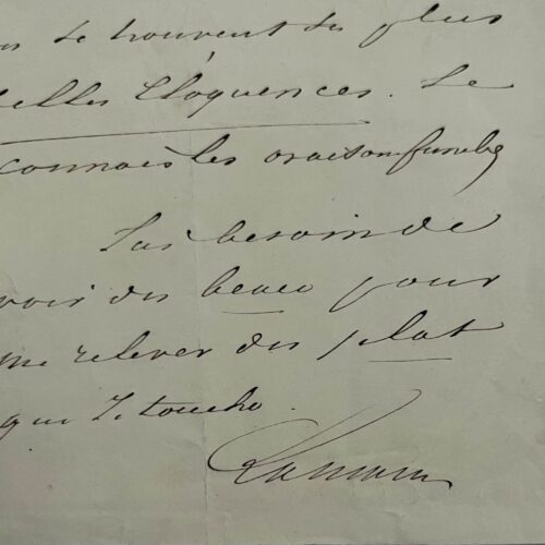 Lamartine veut lire Bossuet pour se consoler de la platitude de Dufaure et Passy