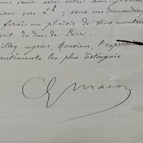 Gustave Macon accepte de montrer le manuscrit des Très Riches heures du duc de Berry