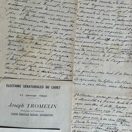 Joseph Tromelin dipinge un ritratto al vetriolo del suo ex amico Aristide Briand