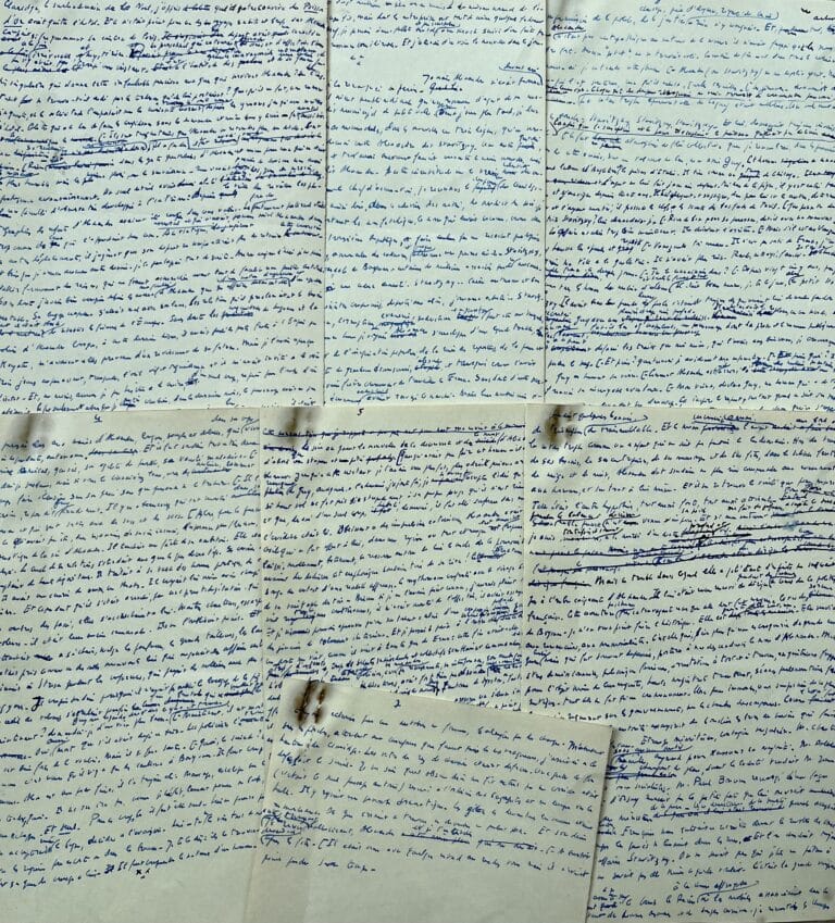 Important manuscrit de Joseph Kessel sur l&rsquo;affaire Stavisky