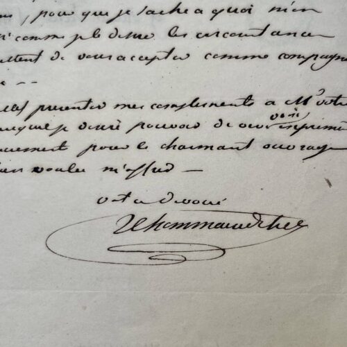 Xavier Hommaire de Hell bereidt zijn expeditie naar Perzië voor met de schilder Jules Laurens