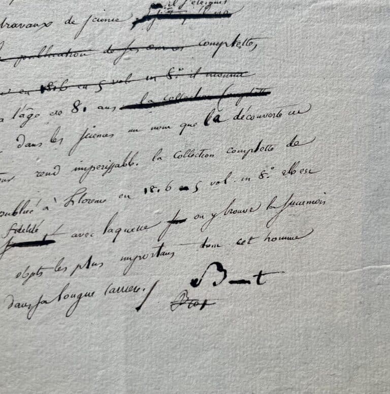 Long article de Jean-Baptiste Biot sur son illustre confrère Alessandro Volta