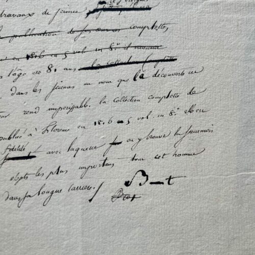 Long article de Jean-Baptiste Biot sur son illustre confrère Alessandro Volta