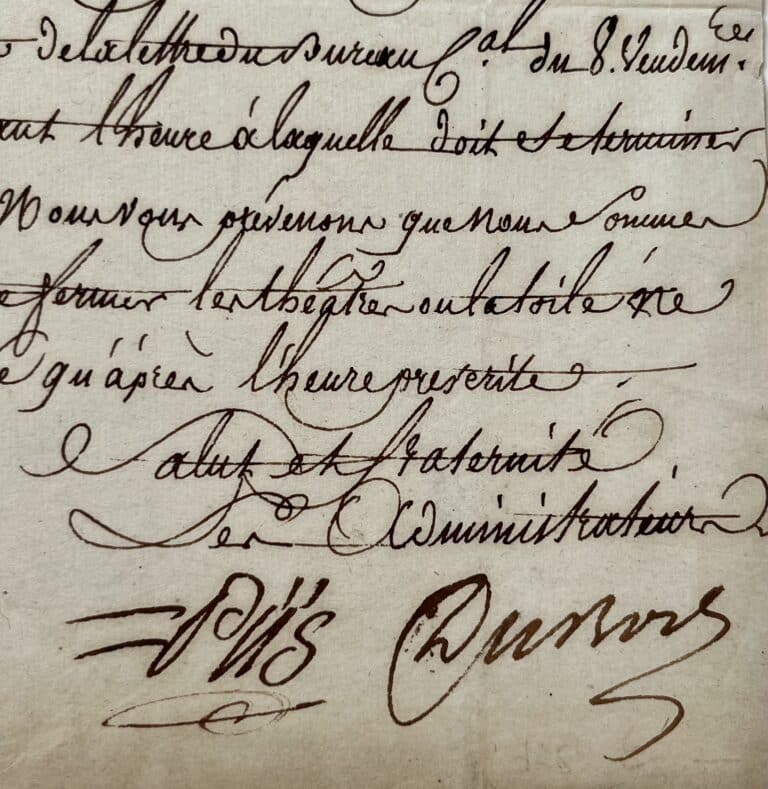 1799 : les théâtres qui fermeront en retard seront fermés par la police