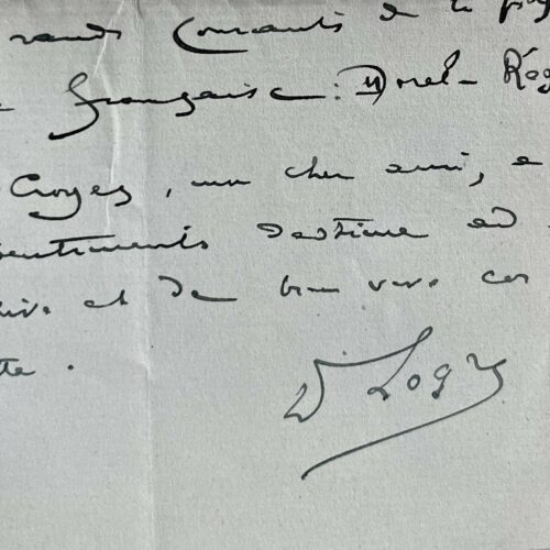 Der Psychiater Benjamin-Joseph Logre wirft Delmas vor, Duprés Lehre übernommen zu haben