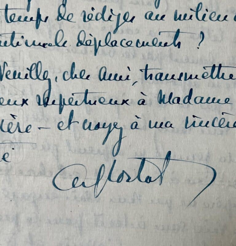 Alfred Cortot introduit Pierre de Saint-Prix à la Confédération des travailleurs intellectuels