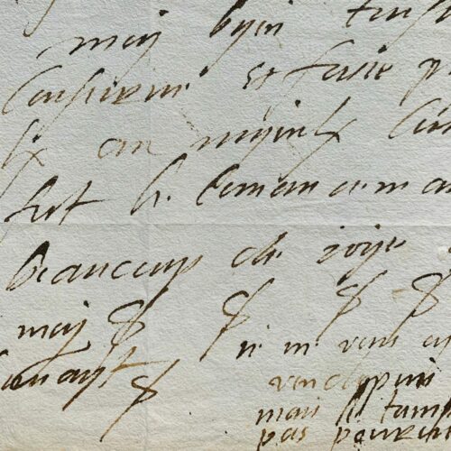 Enrico III esprime il suo amore per la sua favorita Anna di Gioia, in una lettera scritta interamente di suo pugno