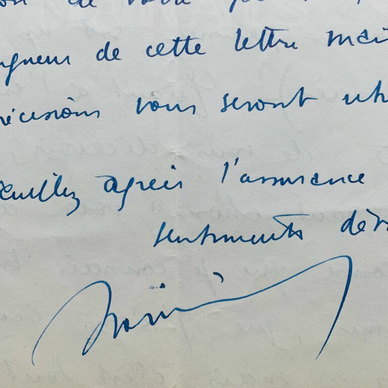 Superbe lettre de Boris Vian sur Saint-Germain-des-Prés et ses clubs de jazz