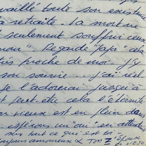 Lettera di Jacques Mesrine dal carcere sul suo libro "L'Instinct de mort" e sul processo al suo socio