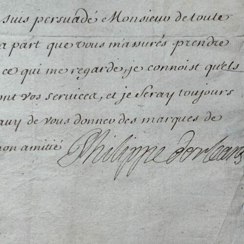 Filippo d'Orléans divenne reggente e si assicurò la lealtà del marchese de Toy