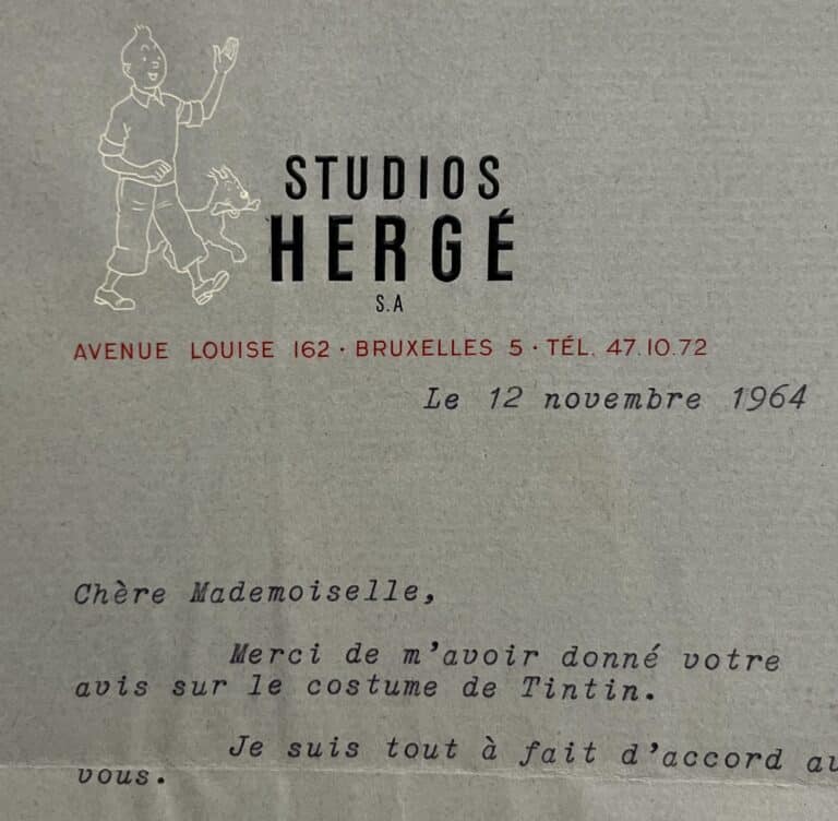 Hergé affirme qu&rsquo;il n&rsquo;a pas l&rsquo;intention de moderniser le costume de Tintin
