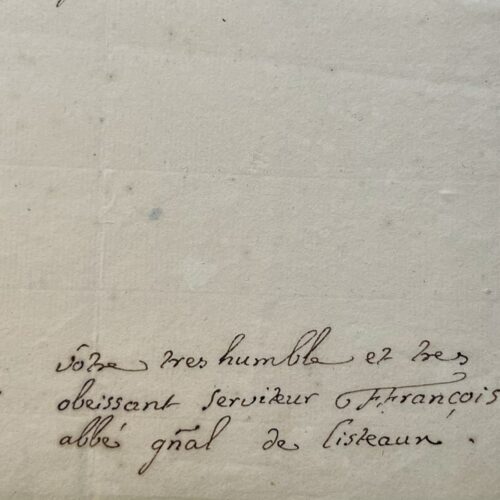 François Trouvé, el último abad de Cîteaux, reclama la administración de la abadía de Villiers
