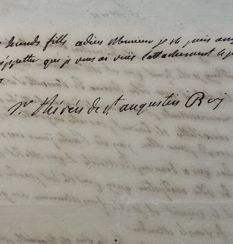 « Madame Dernière » annonce au Cardinal de Bernis l&rsquo;heureux accouchement de Marie-Antoinette