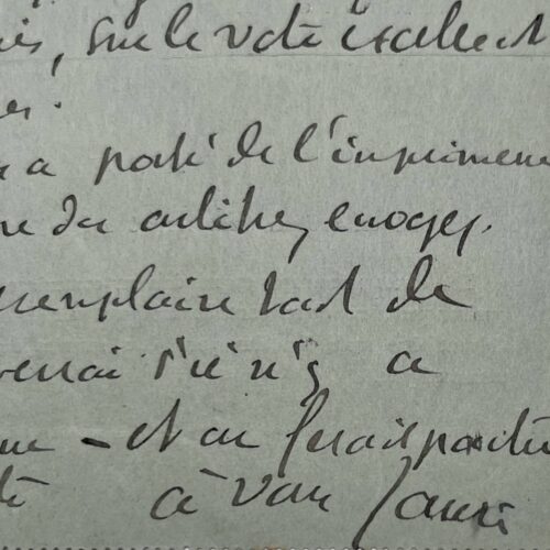 Jean Jaurès accoglie con favore il voto degli operai in sciopero di Calais