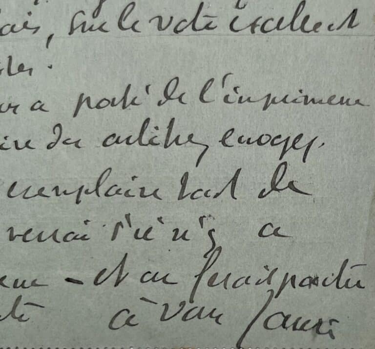 Jean Jaurès salue le vote des ouvriers grévistes de Calais