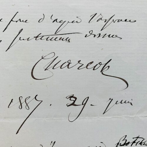 Jean-Martin Charcot sta cercando una cura per il suo paziente russo Poliakov, che è in cura anche da Botkin