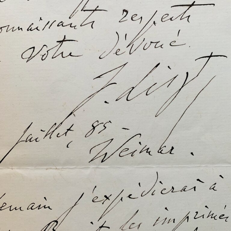 Franz Liszt reçu en grand pompe à l&rsquo;Exposition Universelle d&rsquo;Anvers de 1885