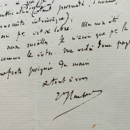 Flaubert promised Léon Cladel that he would intervene with Charpentier to get it published
