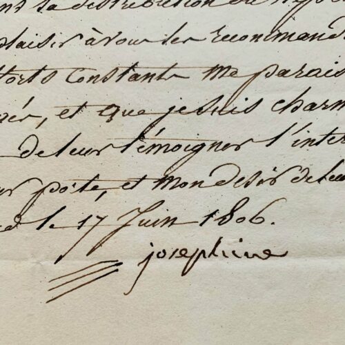 Josephine intervenes on behalf of the playwright Picard and the actors of his theatre