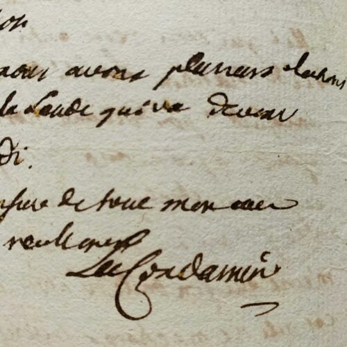 La Condamine si abbona alla nuova edizione delle Opere di Voltaire