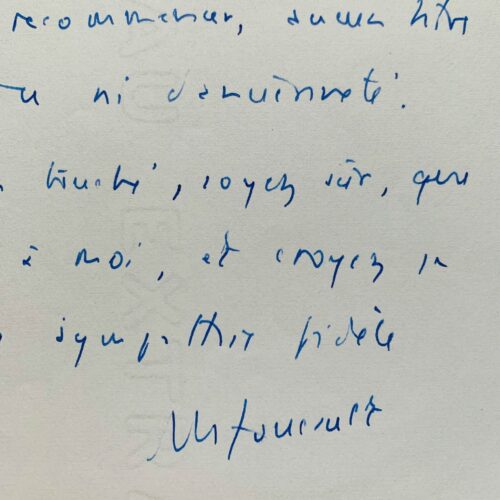 Michel Foucault lets others speak about Raymond Roussel