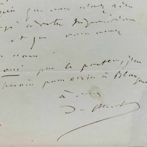 Jacques Offenbach organise un voyage à Étretat