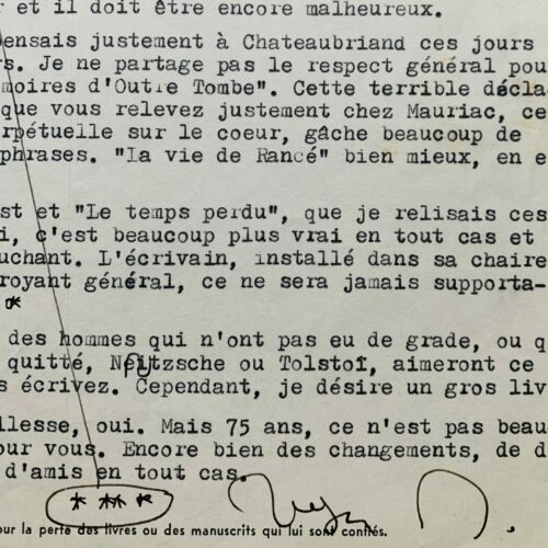 Roger Nimier prefers In Search of Lost Time to Memoirs from Beyond the Grave