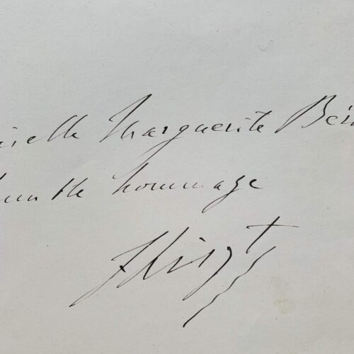 Un recuerdo de la visita de Franz Liszt a Bruselas en 1882