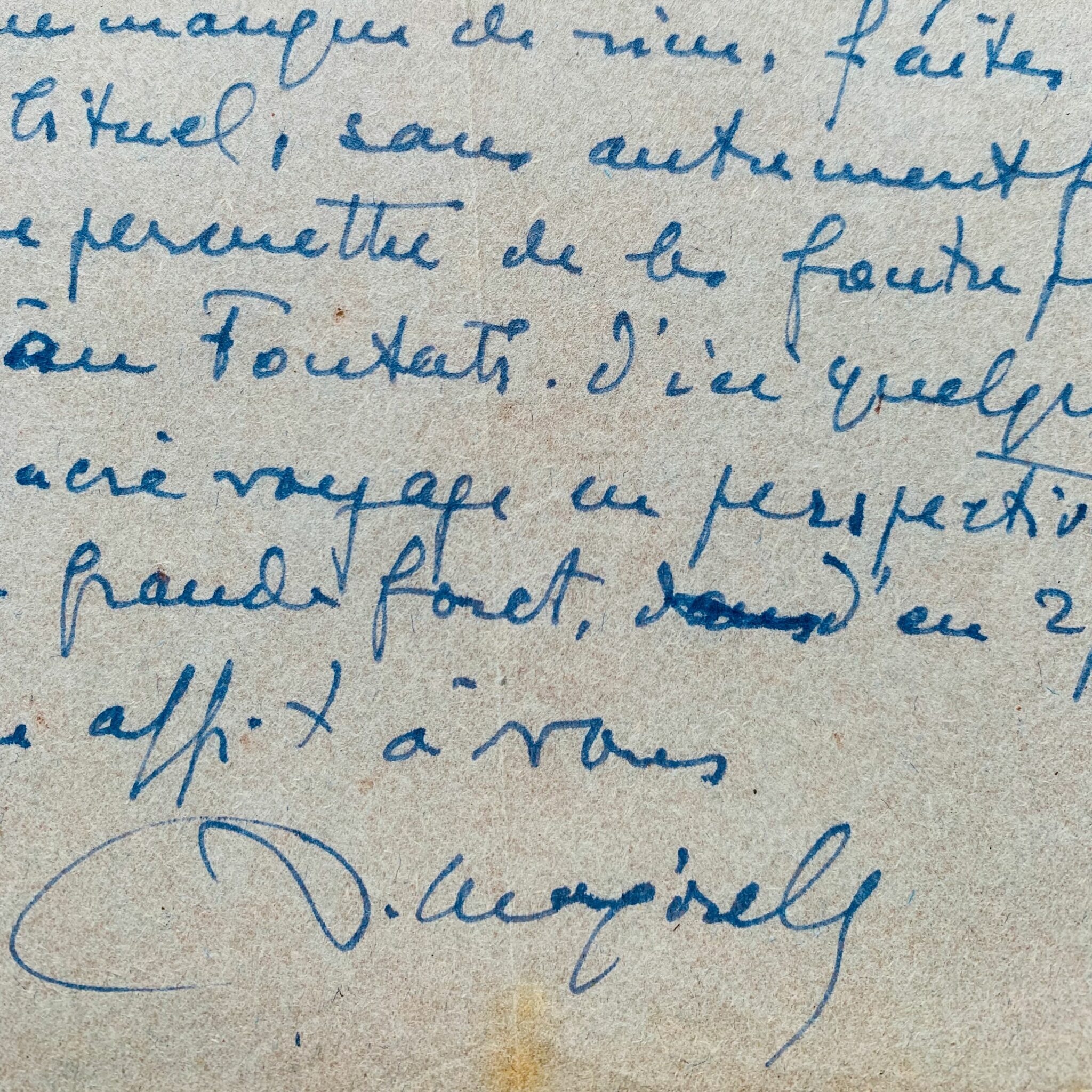Formidable correspondance de Jacques Majorelle écrite lors de son voyage en Guinée