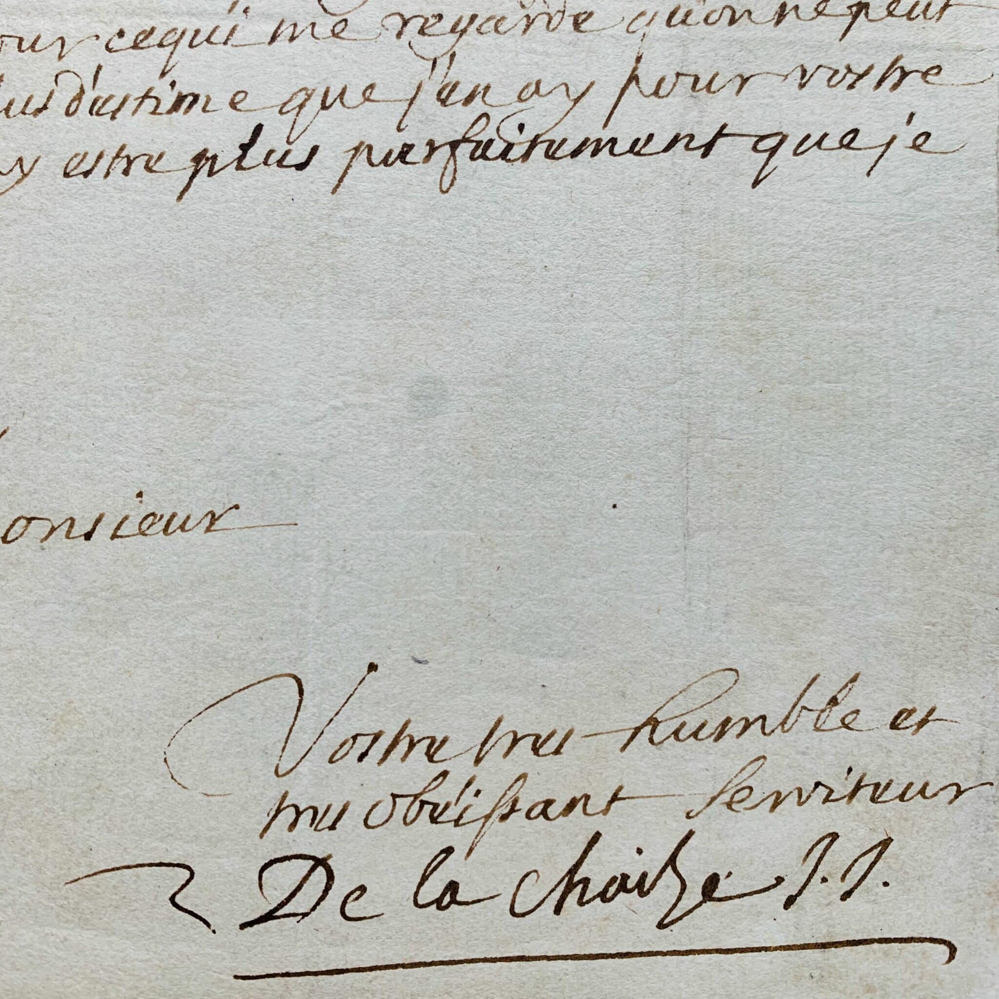 Intéressante lettre du père La Chaize après la révocation de l'Édit de Nantes